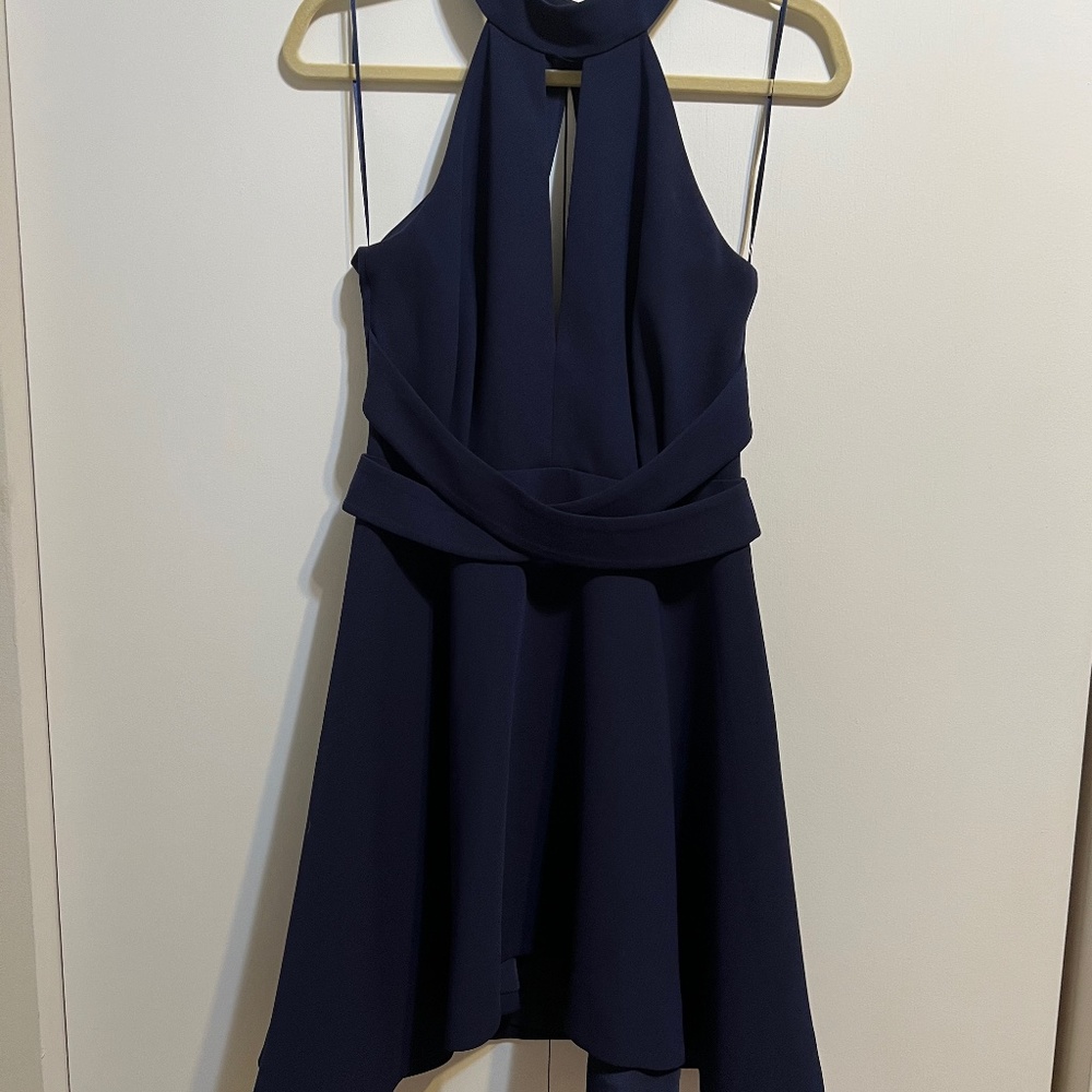 C/MEO Collectivr Halter Flare Dress